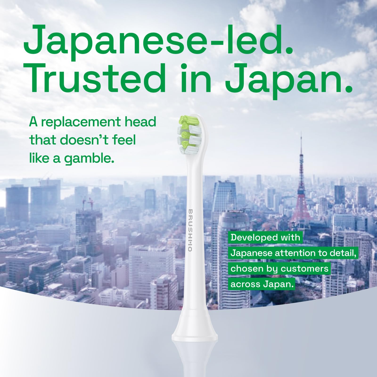Brushmo Cabeza 6073 compatibles con Philips Sonicare Cabezales W2 Optimal White Electrica de Cepillo de Dientes , Mini Blanco, 8 pack