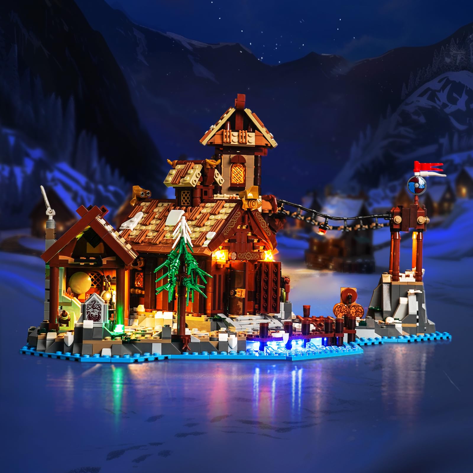 Amazon.com: Hilighting Upgraded Led Light Kit for Lego Viking