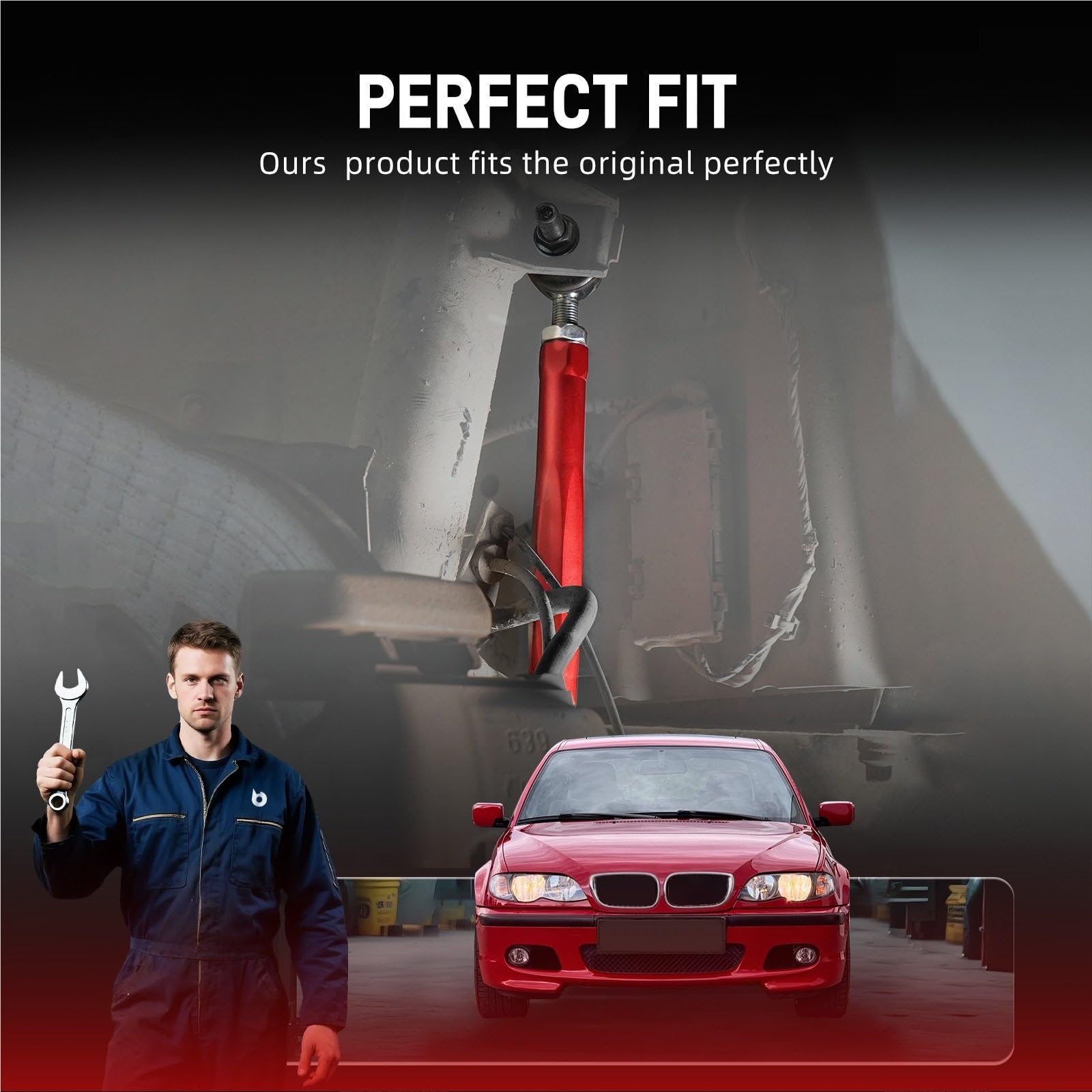 Stabilizator samochodowy Pasuje do Bmw serii 3 E46 1999-2006 Z4 E85 E86 2003-2008 Zestaw aluminiowych regulowanych łączników stabilizatora przedniego