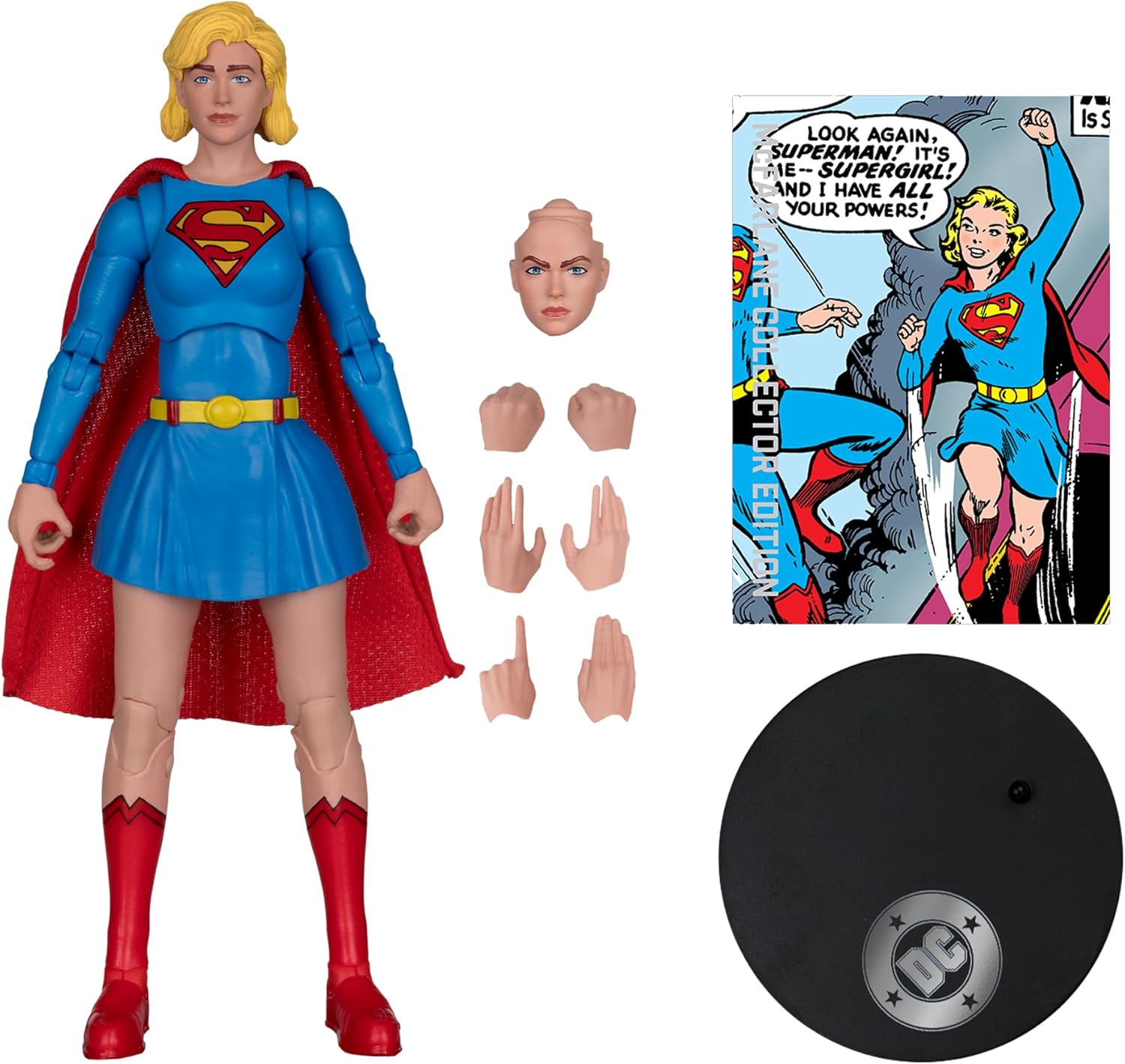 McFarlane Toys- DC Multiverse Supergirl (Action Comics) 7in Action Figure McFarlane Collector Edition #59