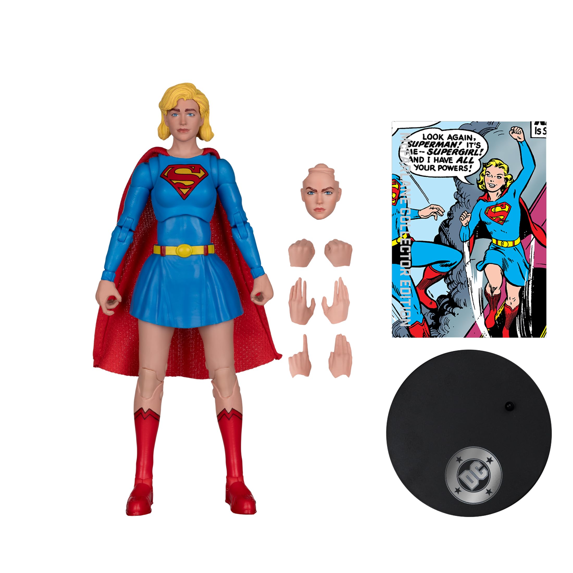 DCマルチバース スーパーガール コミック付き Amazon.co.jp: McFarlane Toys- DC マルチバース スーパーガール
