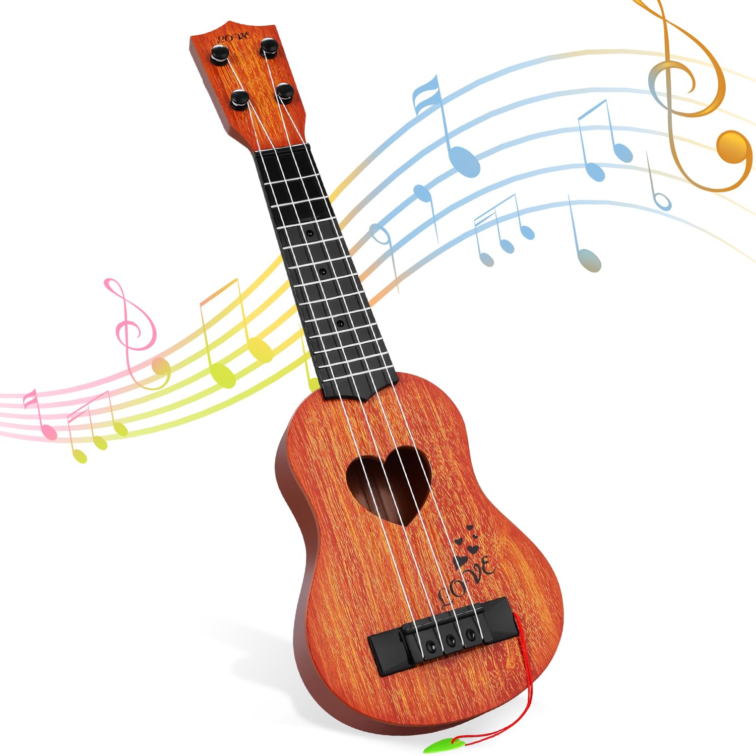 Ukulele Kids Guitar Toy, Kids Musical Instruments Toddler Guitar Toys for 3 Year Old Boys Girls, 3 4 5 6 Year Old Boy Girl Gifts