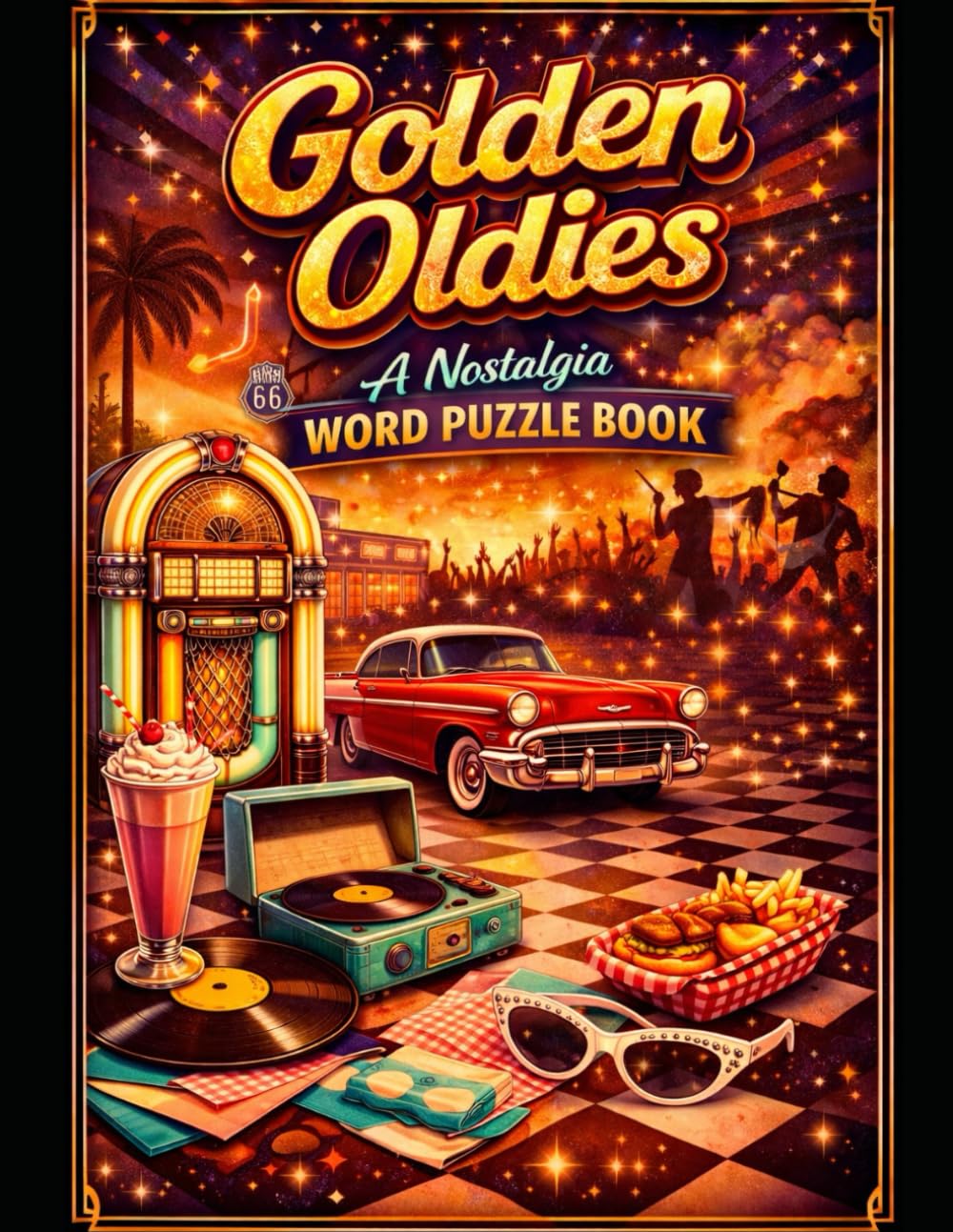 Golden Oldies: A Nostalgia Word Puzzle Book