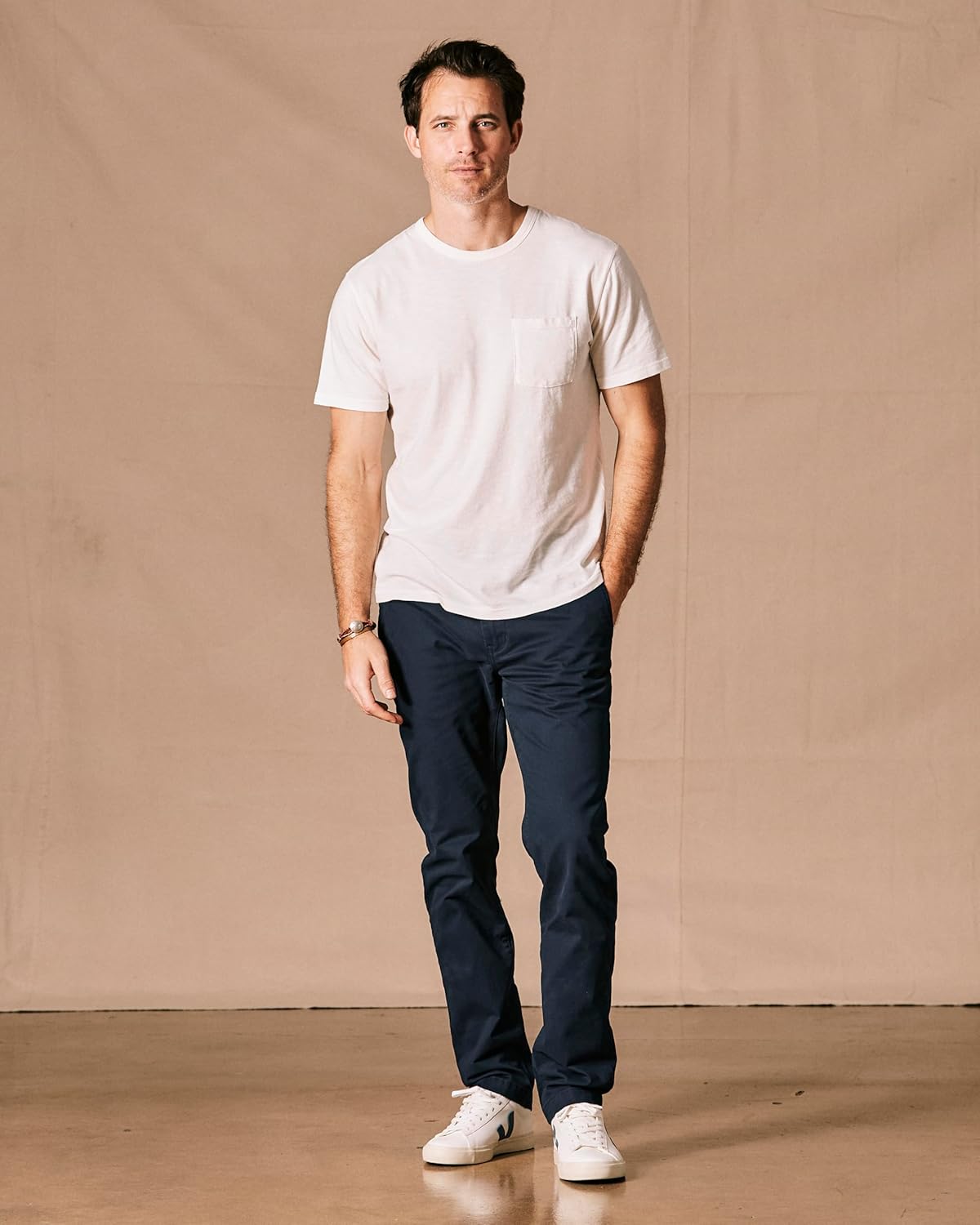 Huckberry 365 Chino Pant - Hb Straight, Dark Navy, 34 x 30 - Image 2