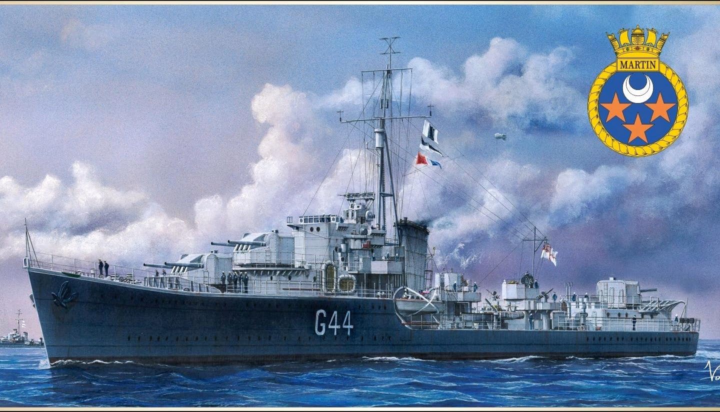 Amazon | フライホークモデル 1/700 イギリス海軍 HMS M級駆逐艦