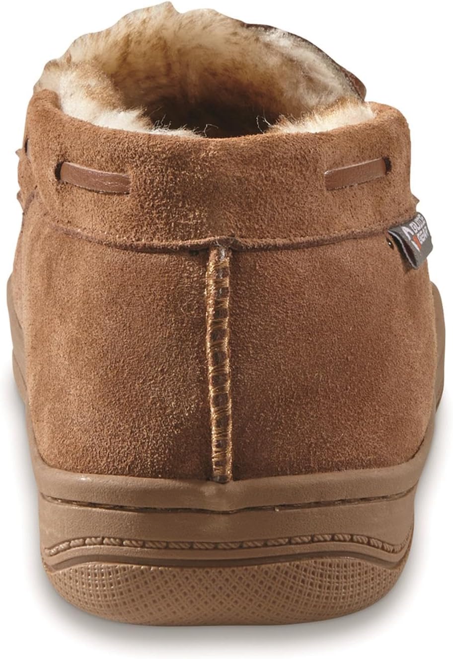 Guide Gear Men’s Moccasin Slippers Suede Chukka, Indoor and Outdoor Bedroom House Slippers - Image 6