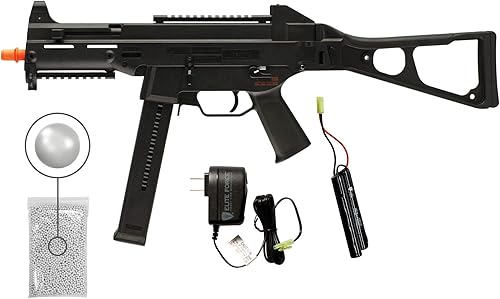 Umarex HK HeckIer&Koch UMP Competition Series AEG Electric FullSemi Automatic 0.236in BB Rifle airgun airgun con Wearable4U Bundle