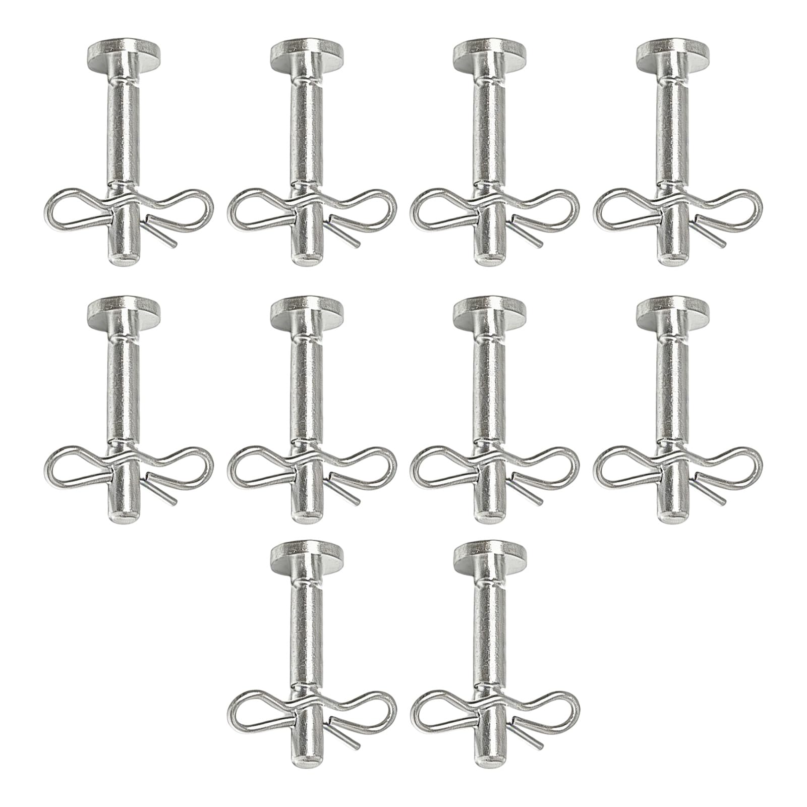 Zbiianxer Multicolor 10Pcs Heavy Duty Shear Pins And Cotter For Snow Blower Replacement Parts Universals Snow Blower Shear