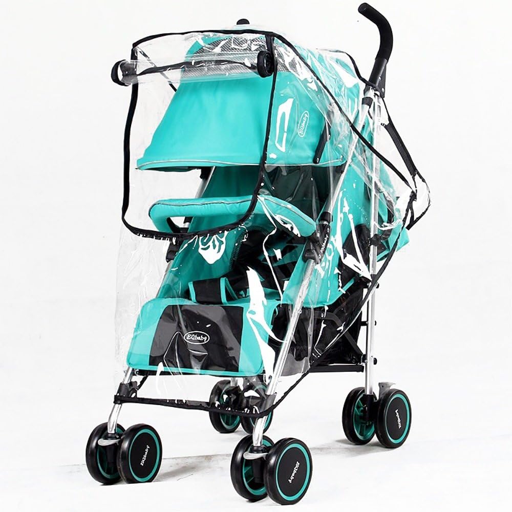 Universal Baby Stroller Rain Cover Dust Wind Weather Shields with Window Stroller Accessories Pushchairs Buggy Waterproof Rain Cover