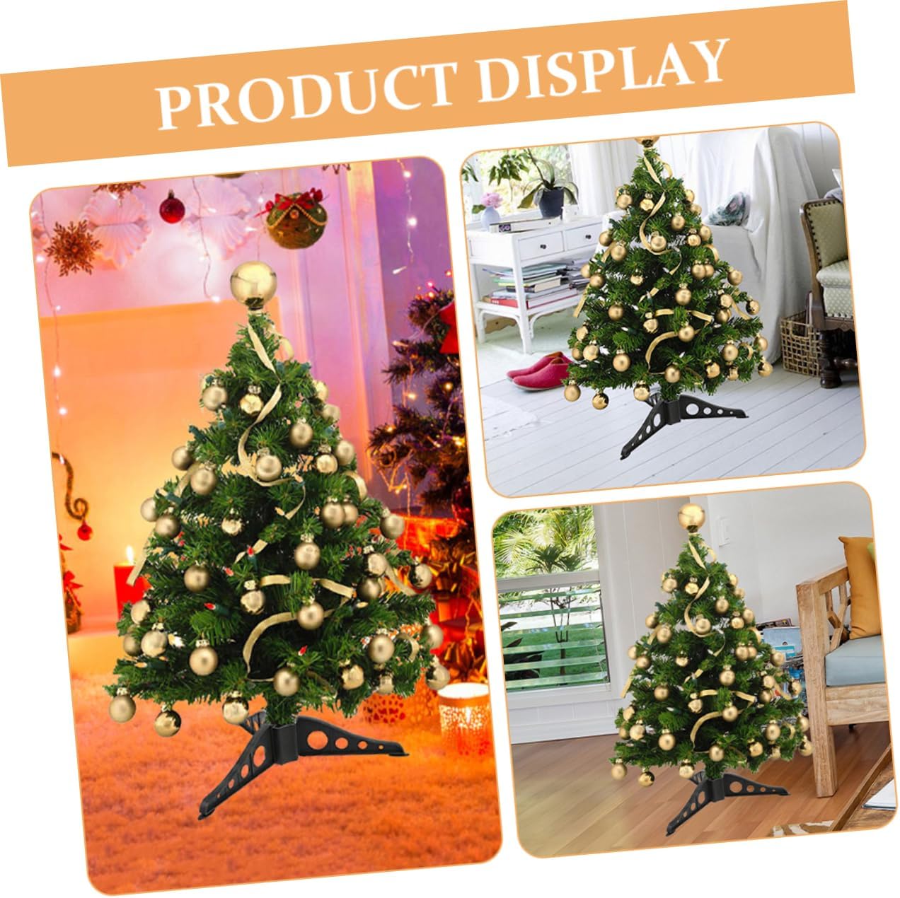 15pcs Christmas Tree Stand Base for Xmas Trees Easy Installation Stable Support for Holiday Decorations