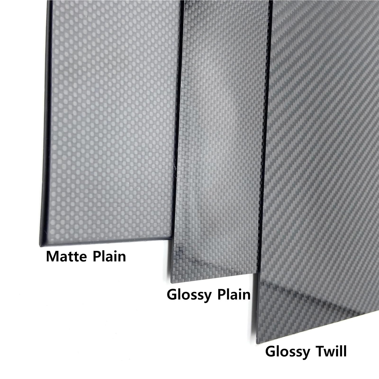 500x500mm Full 3K Carbon Fiber Sheet Plate High Strength Carbon Board Panel Thickness 0.5mm 1mm 1.5mm 2mm 2.5mm 3mm 4mm 5mm 3k Carbon Fiber(5.0mm Matte Plain)