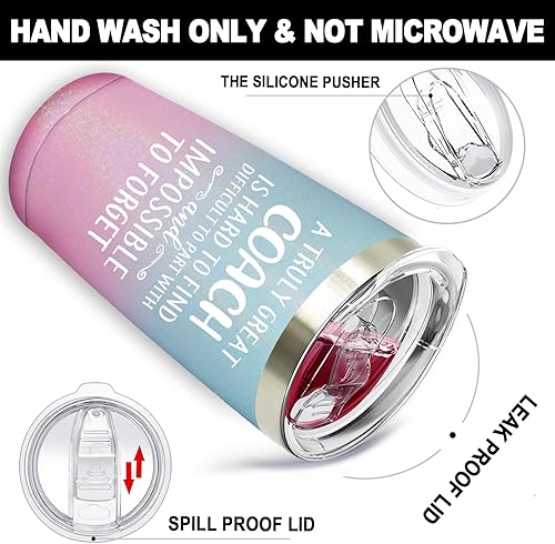 Miniatura 4 de Regalos de entrenador para mujeres, regalos de béisbol, entrenador de fútbol, regalo de entrenador de animación, un entrenador verdaderamente genial