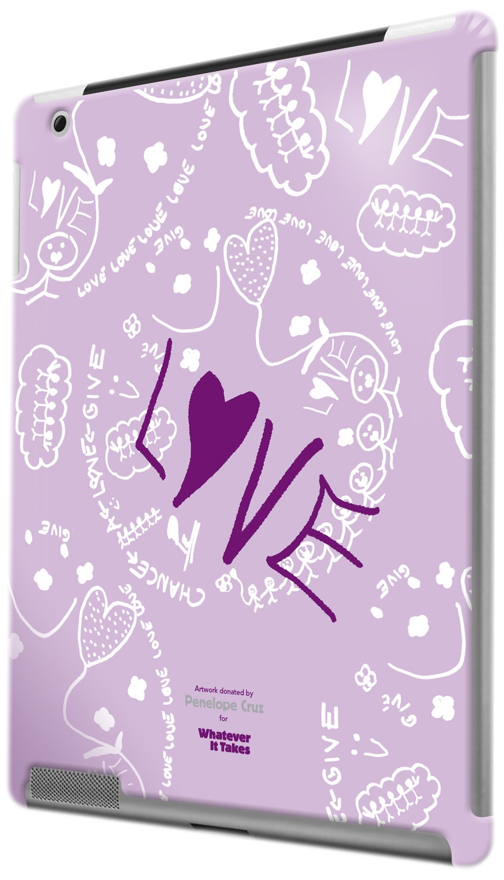 Whatever It Takes Premium Tough Shield for iPad 3 - Penelope Cruz (WUS-PD3-TPC01)