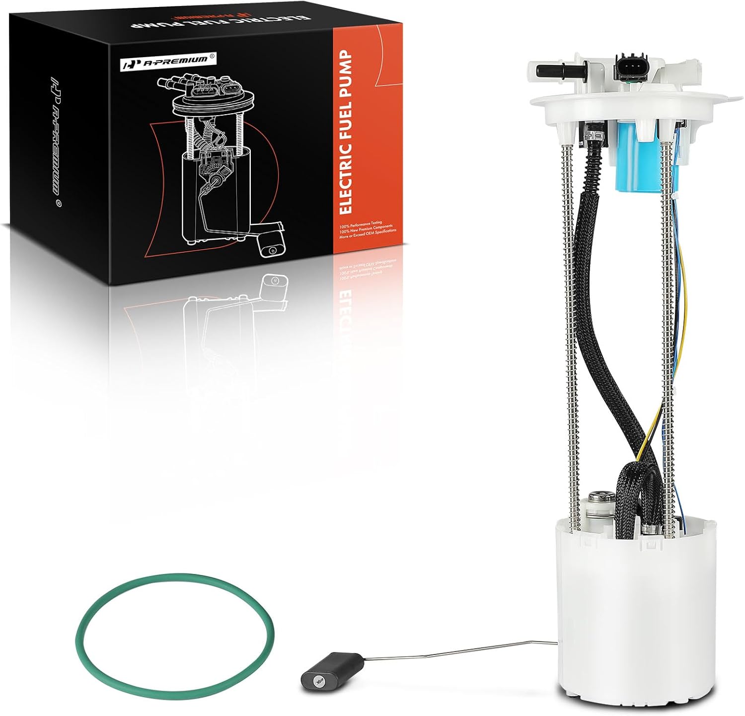 A-Premium Electric Fuel Pump Module Assembly with Sending Unit Compatible with Chevrolet Silverado 2500 HD 3500 HD & GMC Sierra 2500 HD 3500 HD, 2011 2012 2013 2014 2015 2016, V8 6.0L, Flex Gas