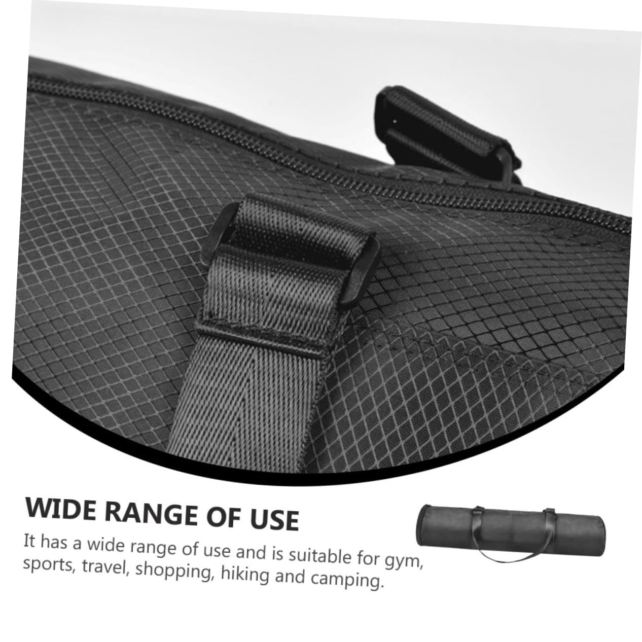 Bolsa para Esterilla de Yoga con Correas de Hombro Oxford Gruesa Resistente Diseño con Cremallera y Almacenamiento para Gimnasio Senderismo y