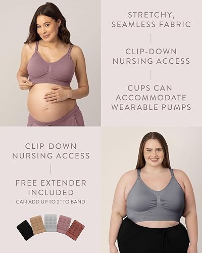 Miniatura 4 de Kindred Bravely Sublime - Sujetador de lactancia sin costuras Sujetador sin varillas para maternidad y posparto