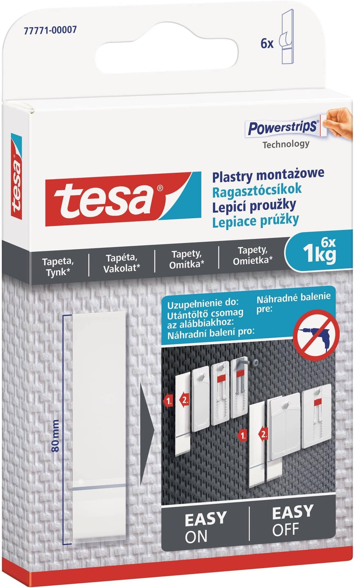 Adhesive Strips for Wallpaper & Plaster 1kg 77771-00000-00 White