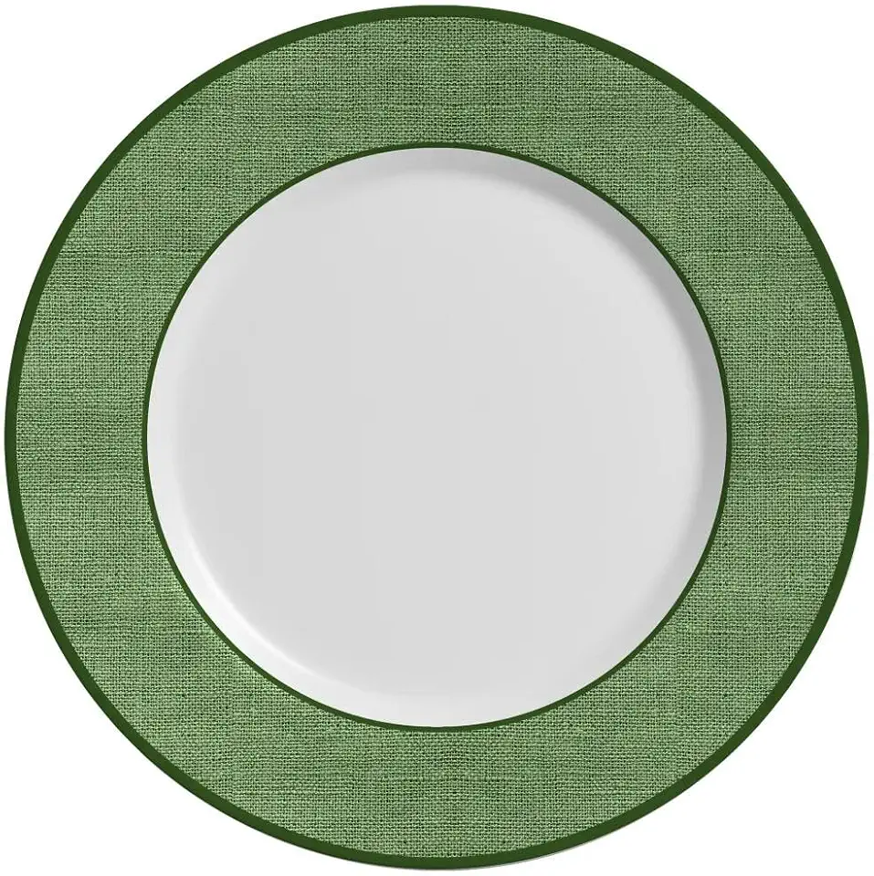 Sousplat Linho Verde