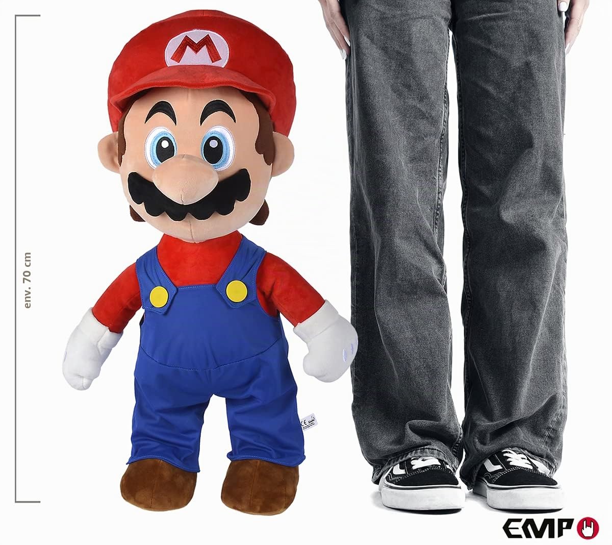Nintendo Super Mario Peluche Mario XXL, 70 cm