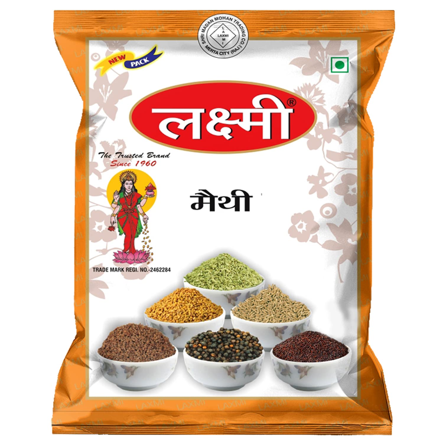 LAXMI Fresh/Natural Dried Fenugreek Whole Methi Dana Seeds Indian Spices & Masala (500 grams) (B017CQU43M) Amazon Price History, Amazon Price Tracker