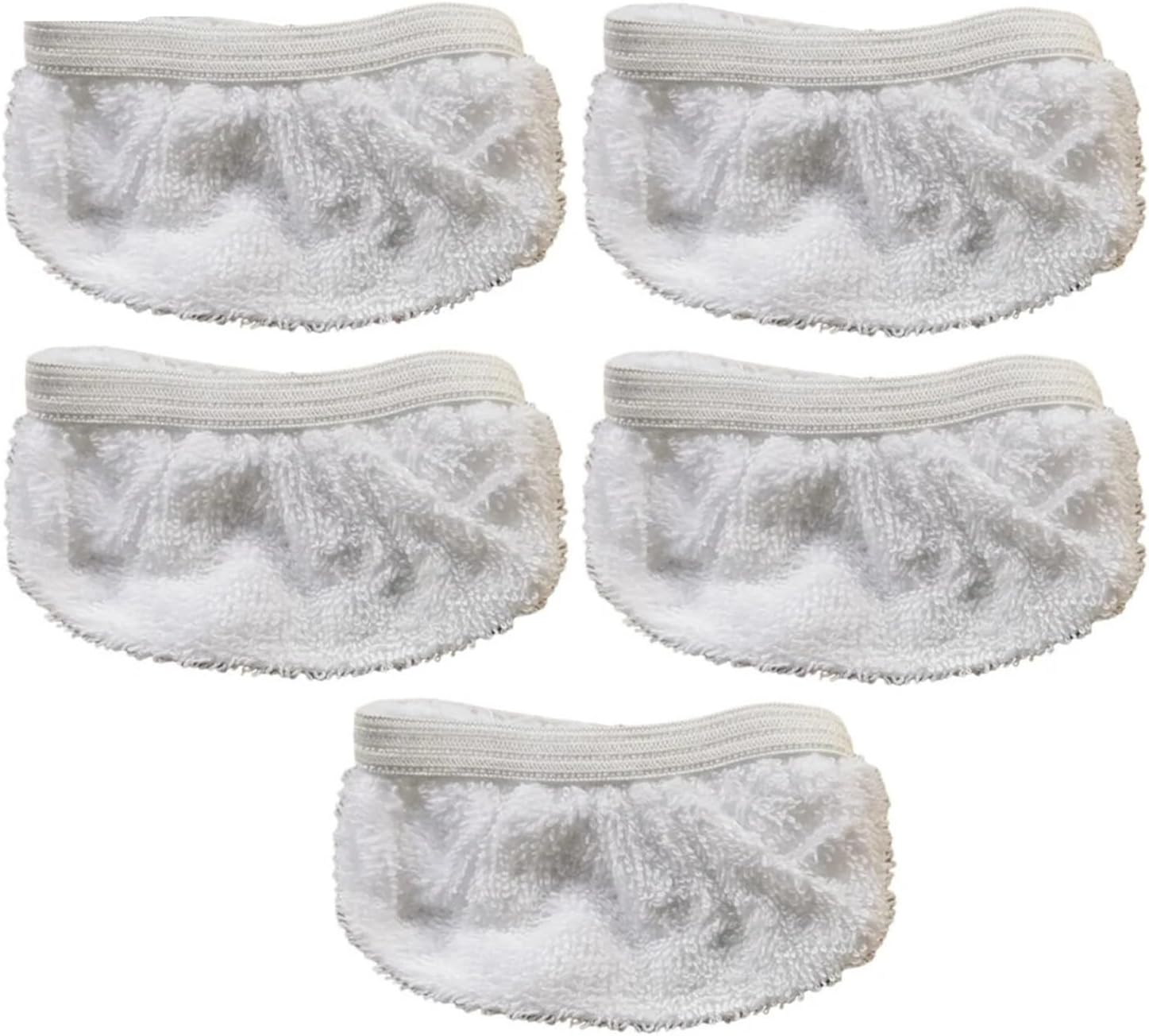 5pcs Steam Cleaner Accessories Microfiber Replacement Cloths Set ，Compatible for Navaris， Home Cleaner Accessories