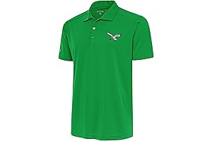 Eagles Polo: Antigua Legacy Pique Throwback Golf Shirt