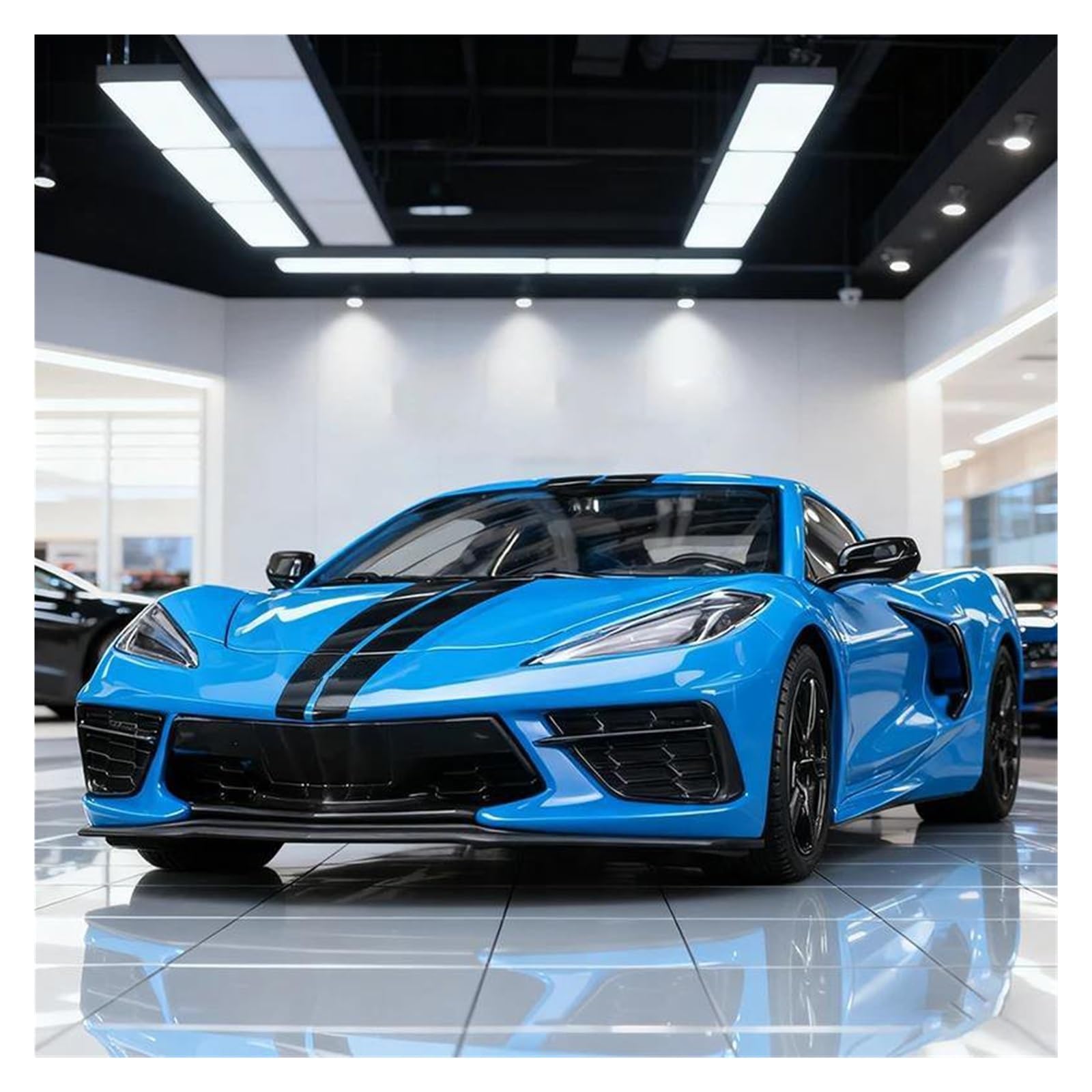 Btwodian Scale Model Car For Corvette For Stingray Diecast Model Car