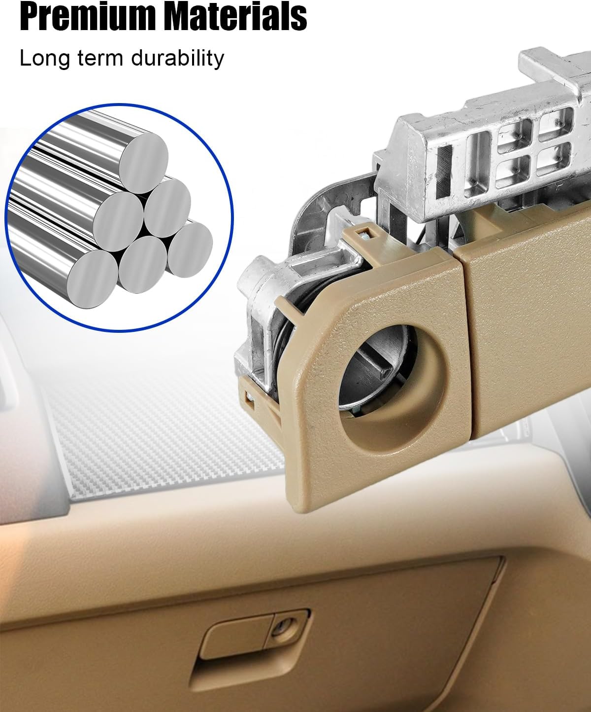Glove Box Latch Assembly Fit for Honda Pilot 3.5L V6 2009 2010 2011 2012 2013 2014 2015, Glove Box Lock Replace 77540-SZA-A01ZD 77540SZAA01ZD