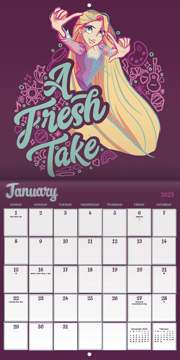 Buy Disney Princess Calendar 2023 Deluxe 2023 Disney Princess Wall buy-disney-princess-calendar-2023-deluxe-2023-disney-princess-wall