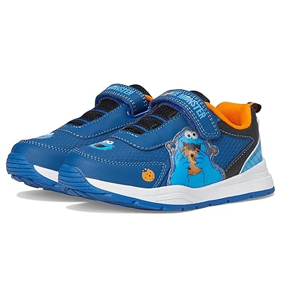 Josmo Sesame Street Elmo Cookie Monster Sneaker (Toddler/Little Kid) Kid