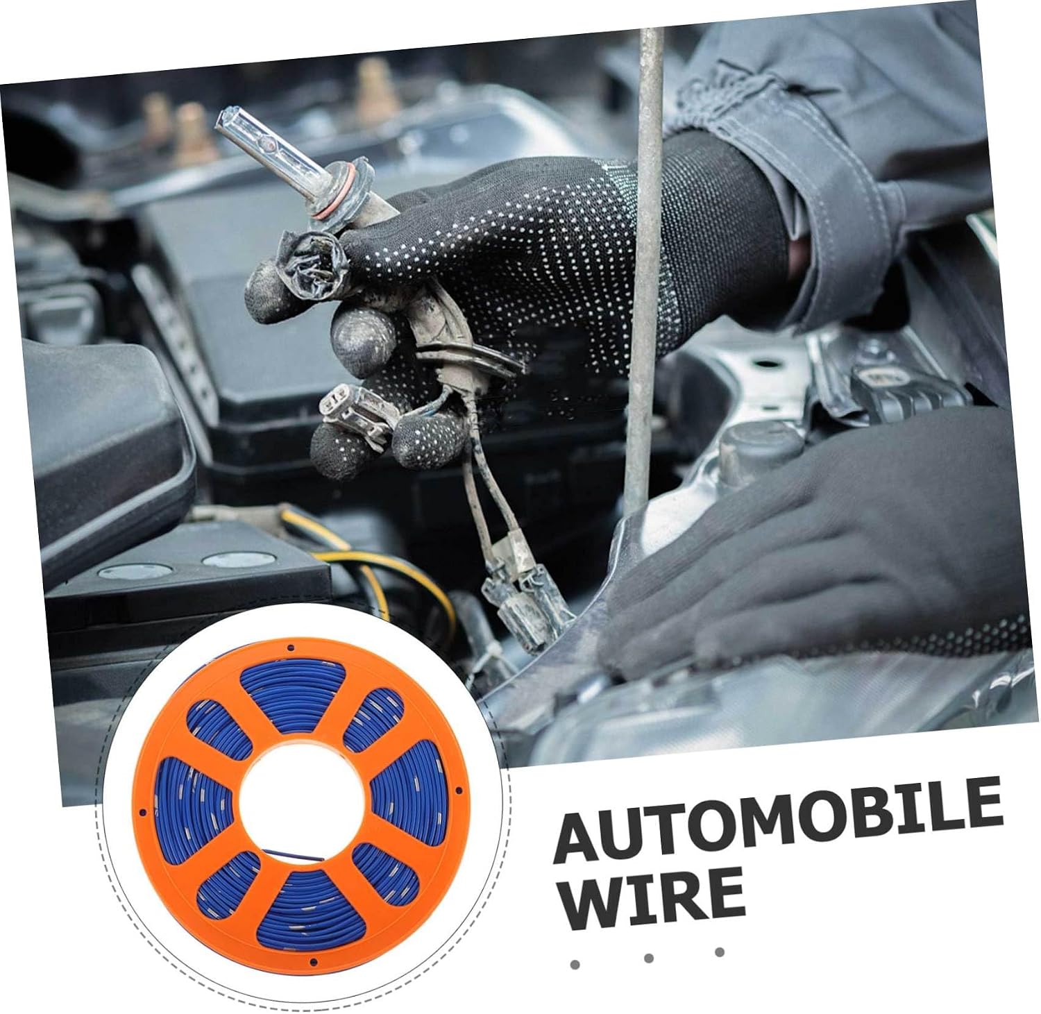 ULTECHNOVO 1roll Automotive Wire Truck Wiring Insulated and Stable Electrical Transmission for Cars and Trucks