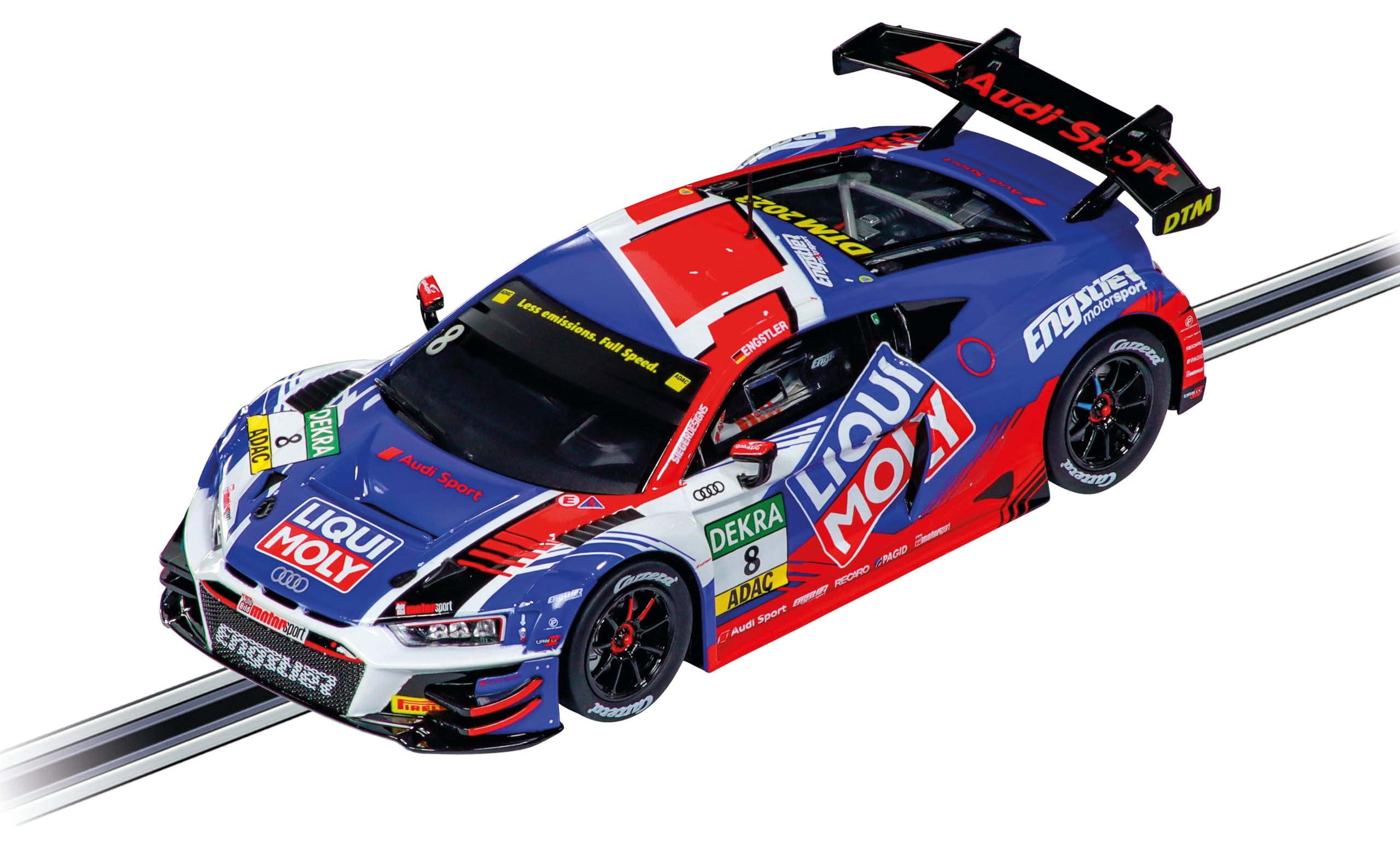 Amazon.com: Carrera 32010 Audi R8 LMS GT3 evo II Engstler
