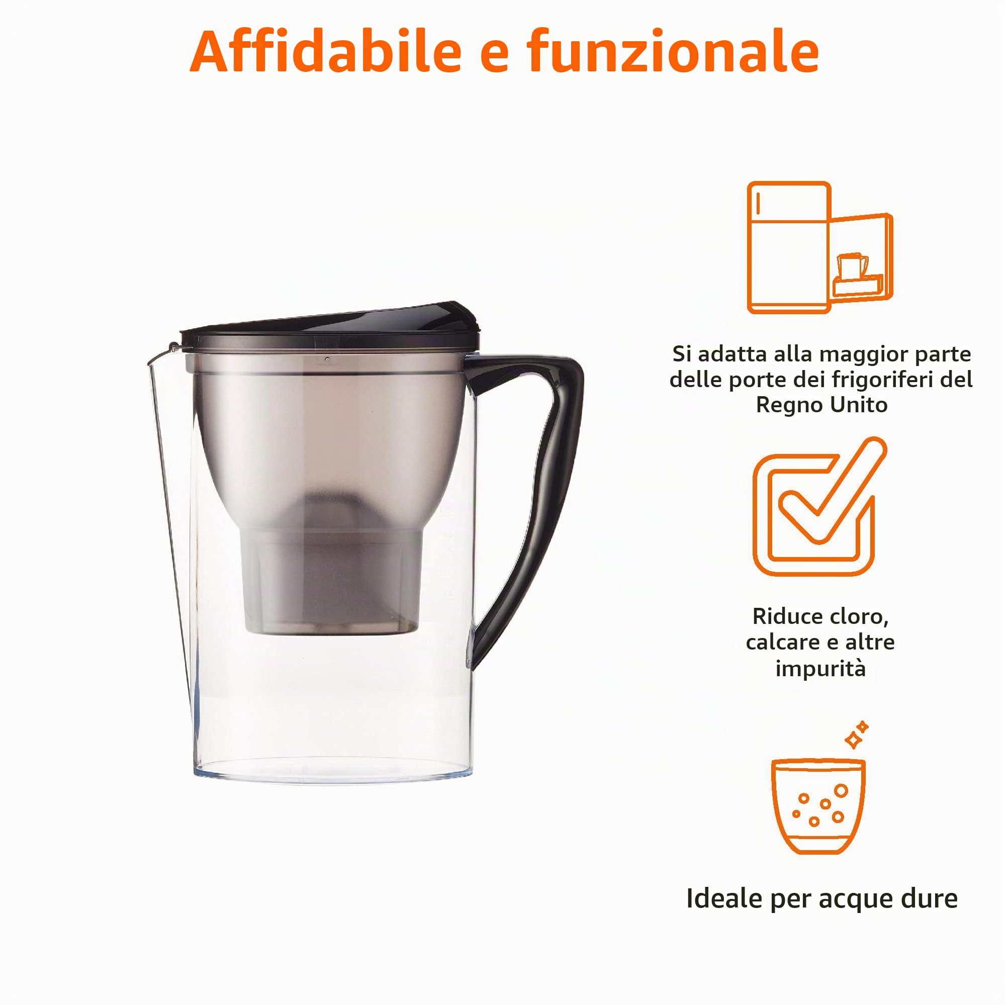 Amazon Basics Filter Jug and Filter Cartridges