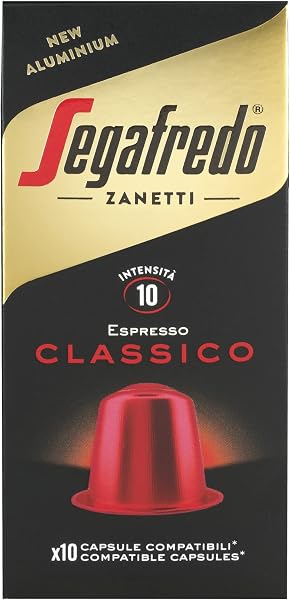 Segafredo Zanetti 100 Capsule in Alluminio compatibili con Nespresso di Caffè Classico Gusto ricco e armonioso (10 Astucci da 10 Capsule) - Adatte per Macchine Nespresso Original - 3