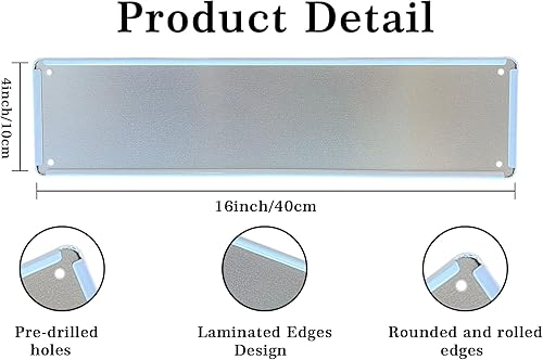 Miniatura 2 de Letrero de metal con texto en inglés Park Your Broom con texto en inglés Stay for a Spell (Stay for a Spell) para cocina, hogar, Halloween, pared,