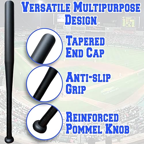 Miniatura 4 de Aluminum Baseball Bat - 28-30 Inch 35 Oz - Softball, Self Defense, Batting Practice, Pickup Games and Home Security - Metal Tball Bat
