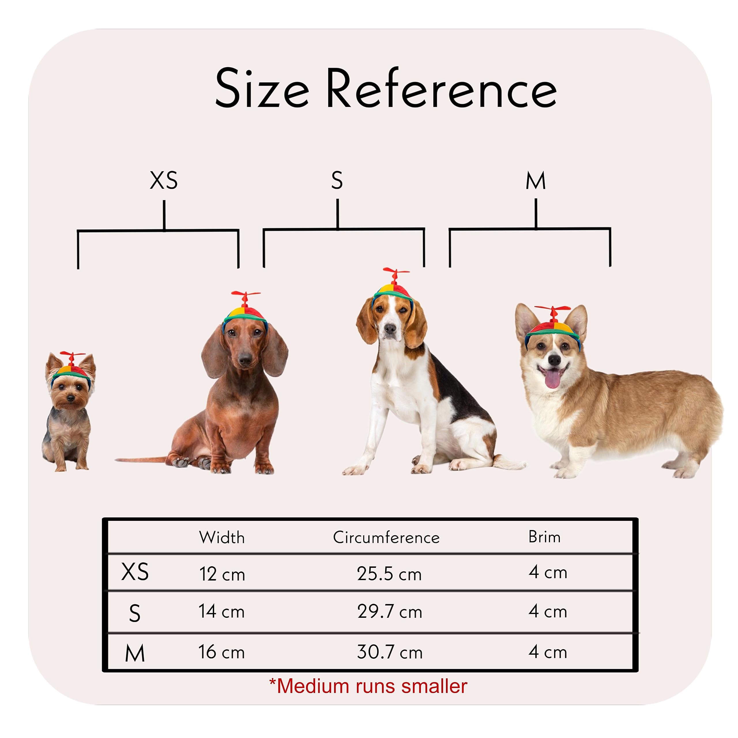 Hundemütze Mit Propeller - Lustige Baseballkappe Mit Ohrlöchern Für Kleine Hunde