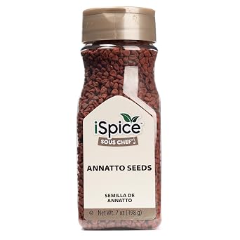 iSpice Whole Annatto Seeds Spice Bulk - 7 oz
