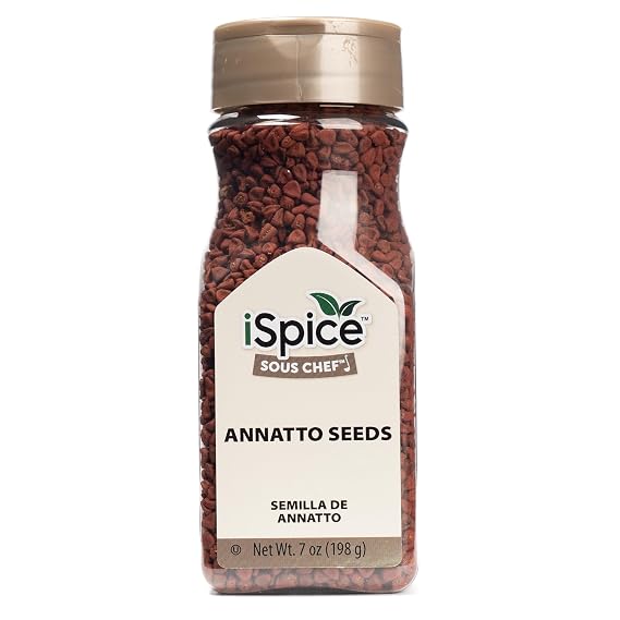 iSpice Whole Annatto Seeds Spice Bulk - 7 oz