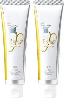 Apagard Premio Toothpaste 105g / 3.7 oz | Nano Hydroxyapatite High Blending, Brightening Toothpaste (Set of 2) 2-Pack 2023 Version