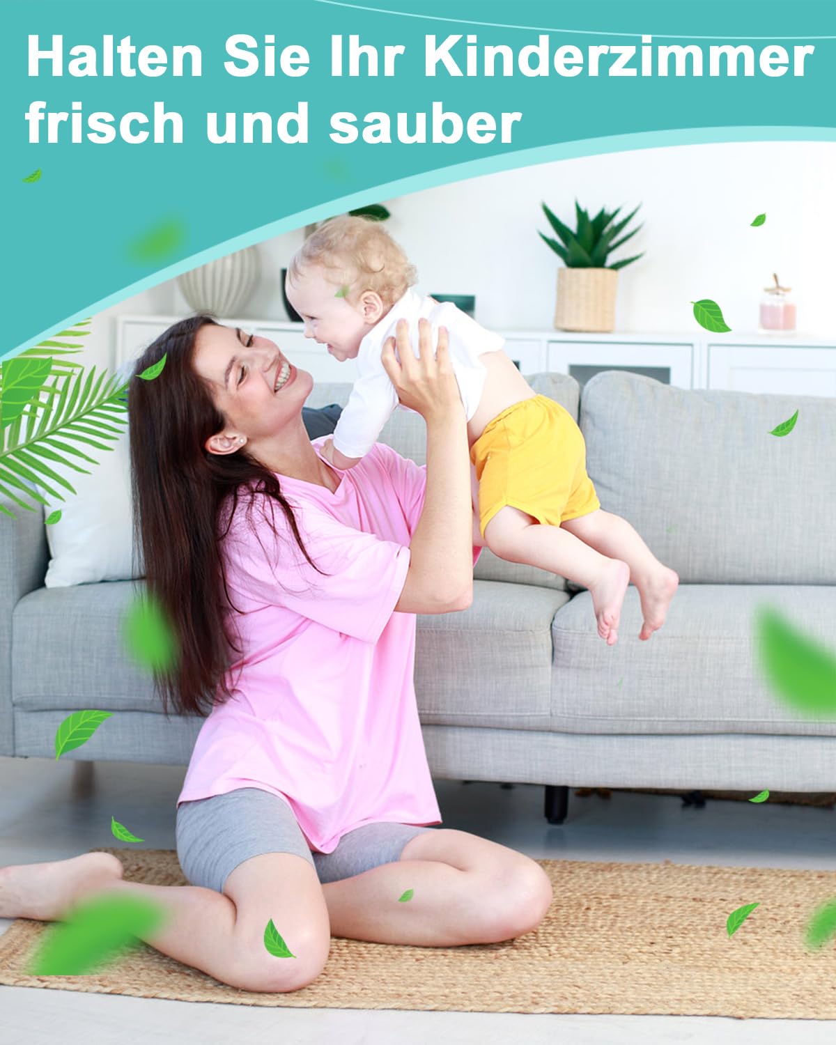 Nachfüllbeutel für Windeleimer, Geruchsneutrale Windelbeutel, Windelbeutel-Nachfüllpackungen 2er Pack (30 Beutel x 2)