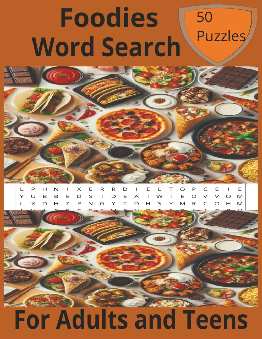 Foodies Word Search: Word Search for Food Lovers