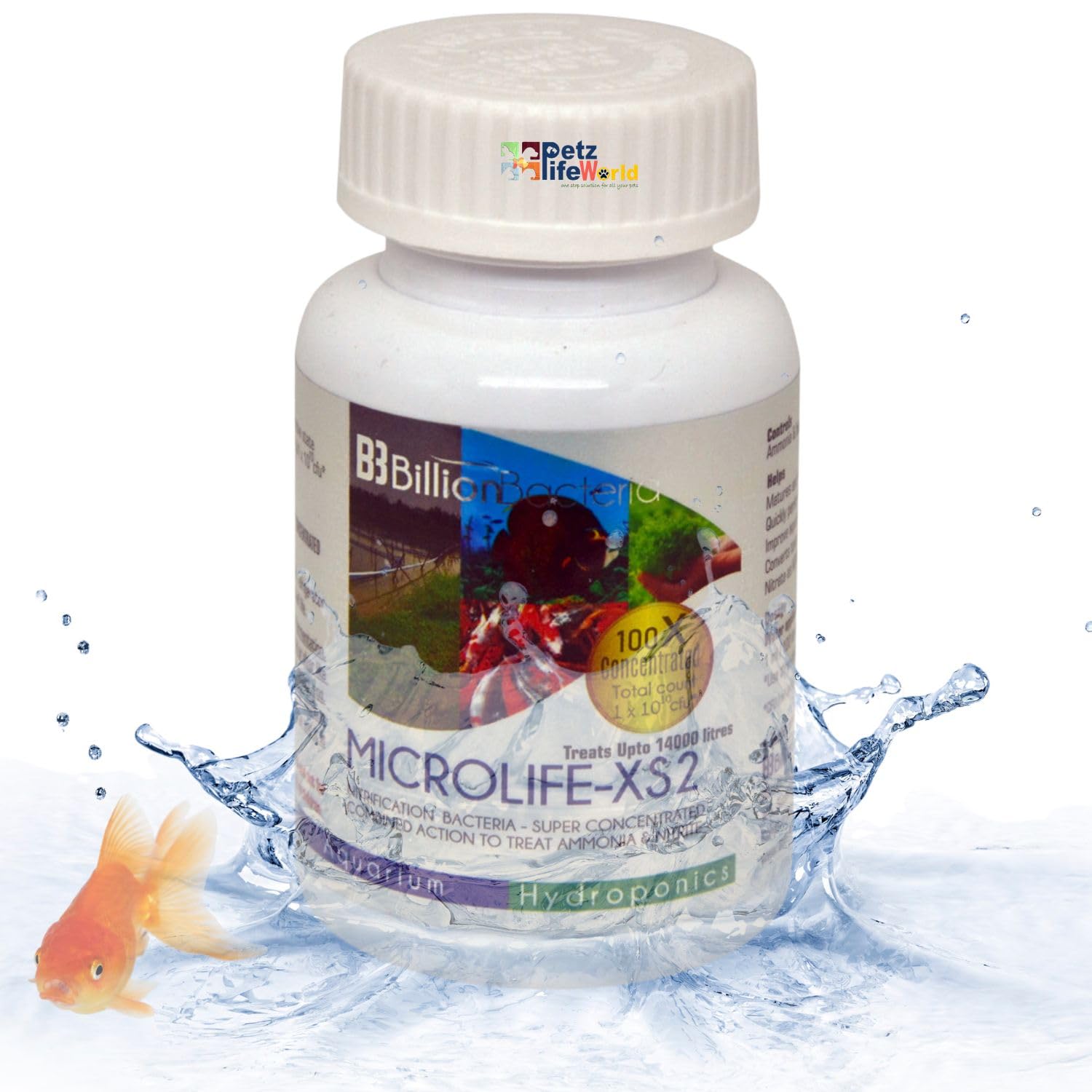 Billion Bacteria by Aquatic Remedies Micro Life XS2-140ml | Perfect for Saltwater & Freshwater (B0CQK61TKD) Amazon Price History, Amazon Price Tracker