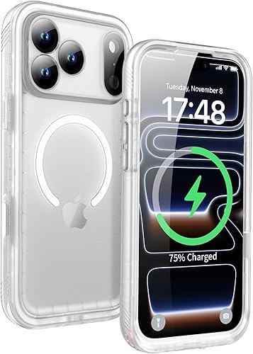 Miniatura 73 de SPORTLINK Funda para iPhone Air, IP68, impermeable, protección militar, cuerpo completo, resistente, a prueba de golpes, sellado 360, a prueba