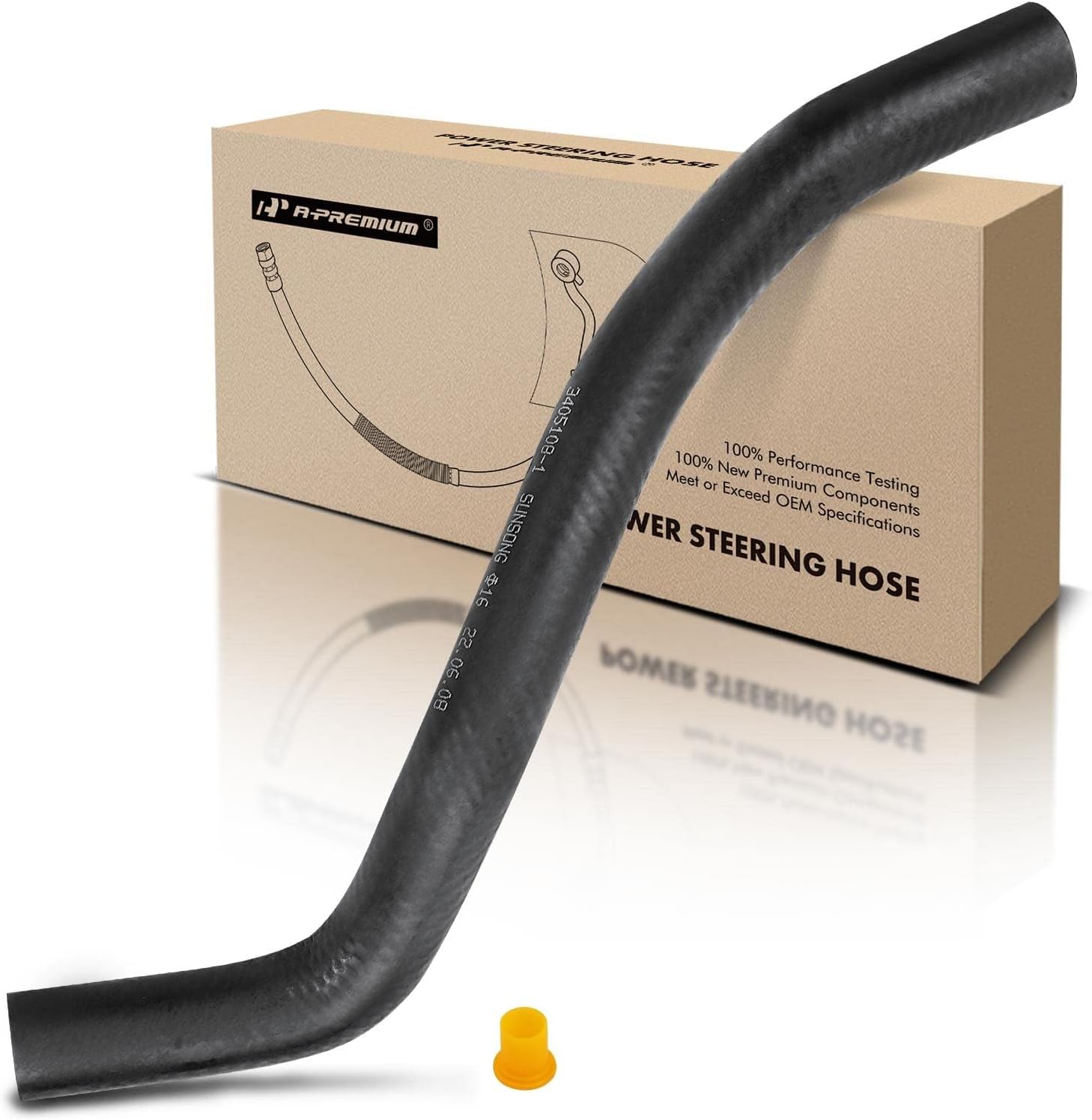 A-Premium Power Steering Reservoir Hose line Compatible with Toyota Sequoia 2001 2002 2003 2004 2005 2006 2007, 4.7L, Reservoir To Pump