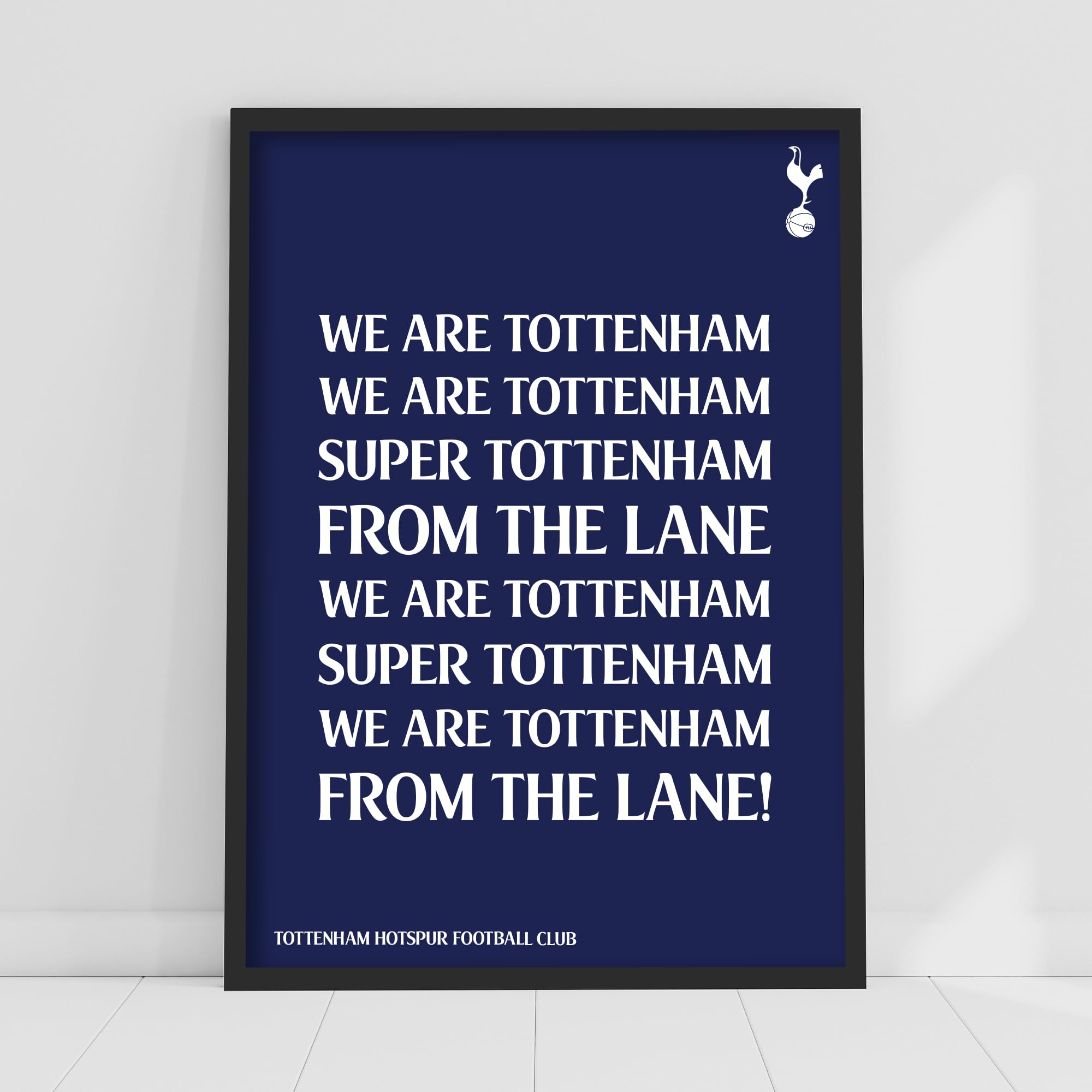 Tottenham Hotspur Print - From The Lane Song Poster Wall Art (29.7cm x 42cm - A3)