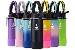Farsea Water Bottle with Spout Lid