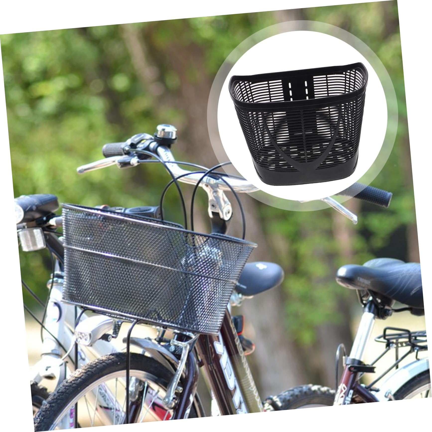 Abaodam Cesto per Bicicletta Anteriore capacità Ampia Facile Installazione Compatibile con Scooter Elettrici e Bici da Città Accessorio per Spostamenti Quotidiani e Shopping