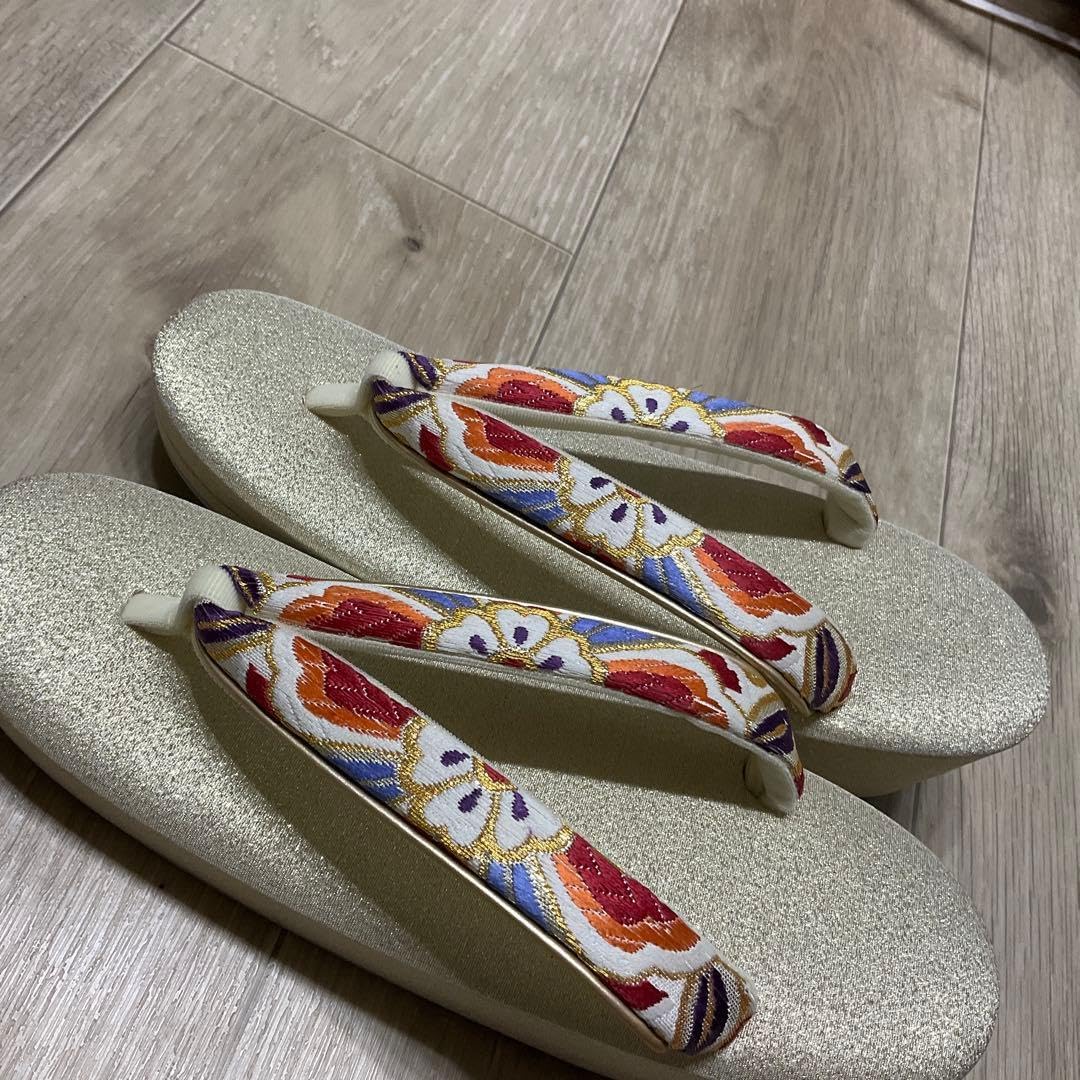 御誂特選一輪館白梅草履和装バックセット本革使用24cm 【公式通販】