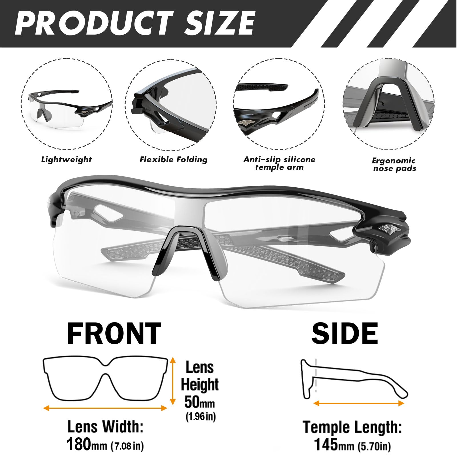 Paquete de 12 gafas de seguridad, ANSI Z87.1+gafas de protección UV, resistentes a los impactos, antiarañazos, para hombres y mujeres